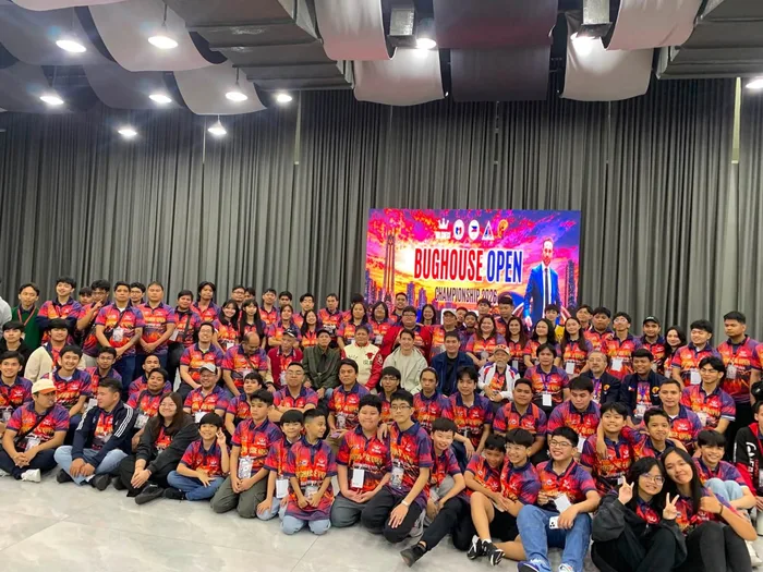 Group photo of the participants of the Bughouse Open Championship 2026