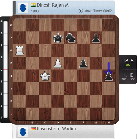 64.Kc5! – and the d-pawn runs.