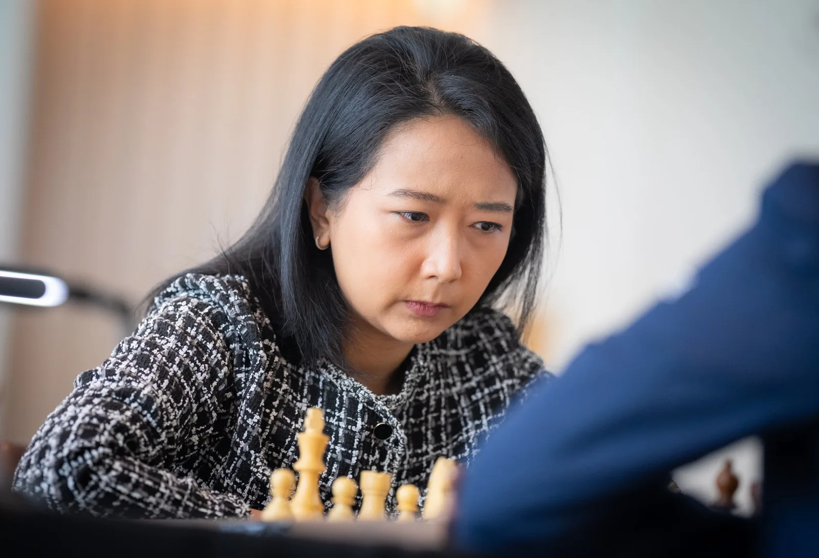 Irine Sukandar was gracious in defeat. Irine Sukandar was gracious in defeat.