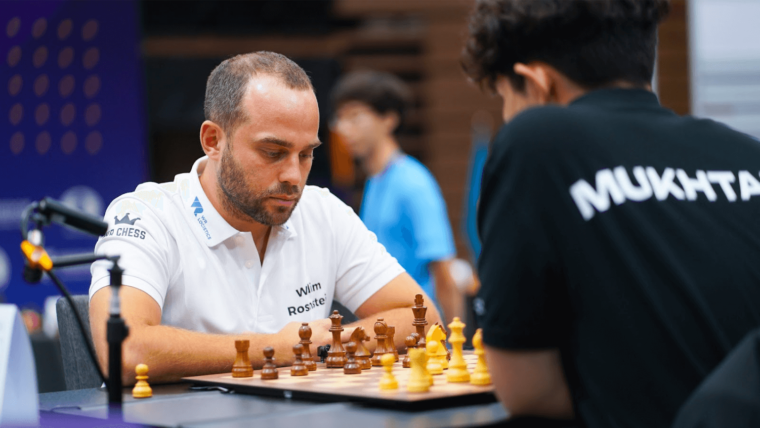 Wadim Rosenstein in action for the WR Chess Team. | Photo: Ruslan Mazunin/FIDE