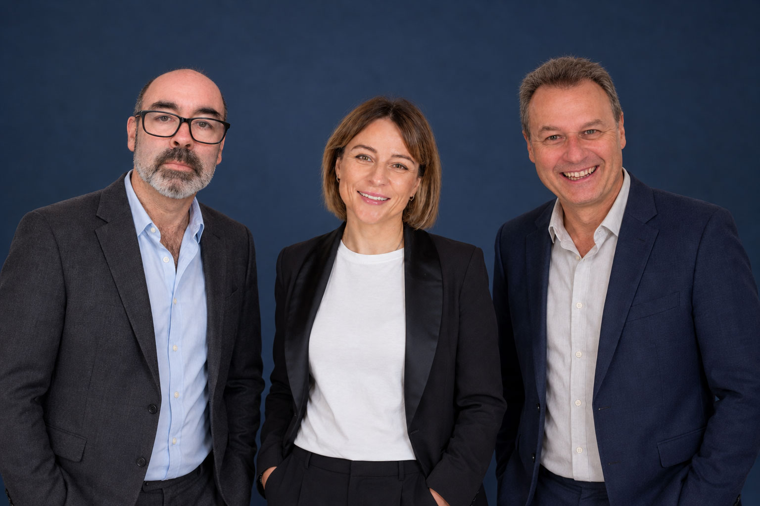 Anastasia Sorokina, Gary Bekker and Shaun Press